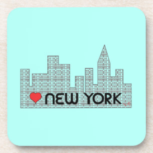 Love NEW YORK Coaster