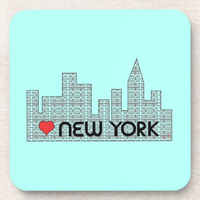 Love NEW YORK Coaster (Front)