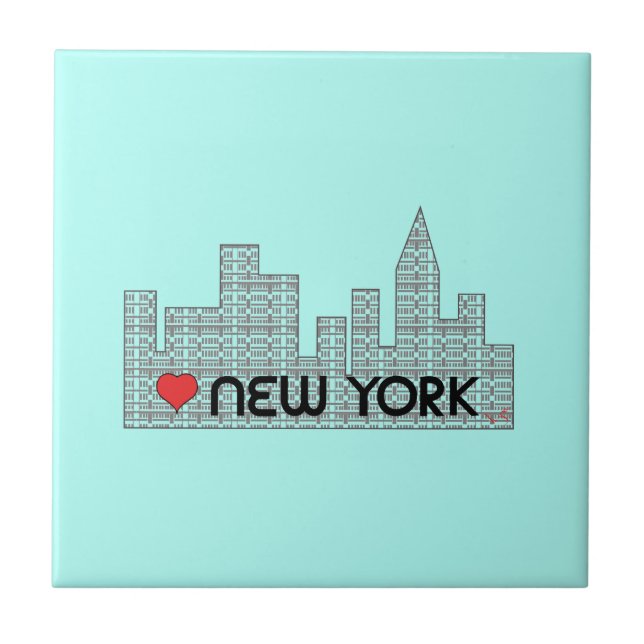 Love NEW YORK Tile (Front)