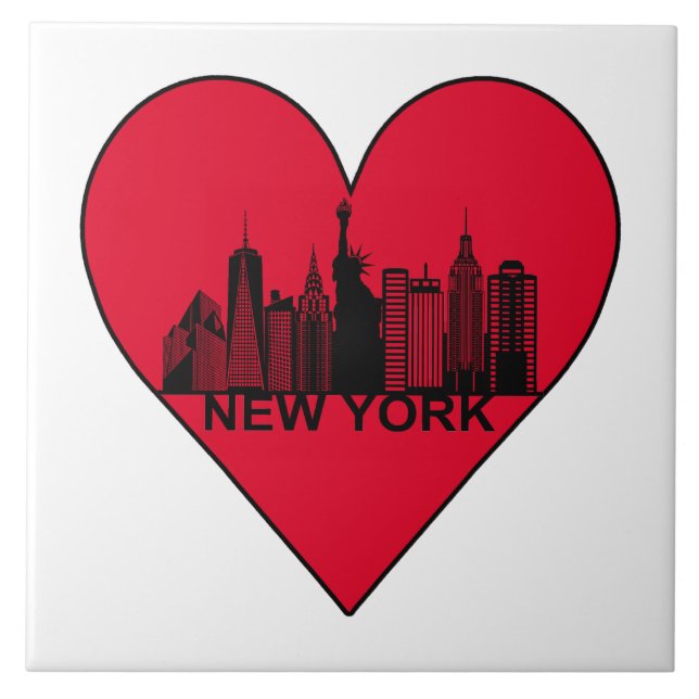 Love New York Tile (Front)