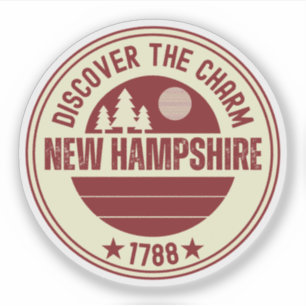  Love NH - New Hampshire Map Souvenir