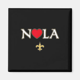 Love Nola New Orleans Fleur De Lis Heart Nola 1 Magnet