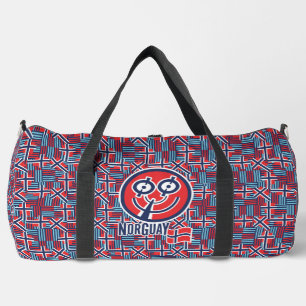 LOVE NORCOOL NORGUAY (NORWAY) ICON BY MASANSER DUFFLE BAG