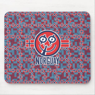 LOVE NORCOOL NORGUAY (NORWAY) ICON BY MASANSER MOUSE MAT