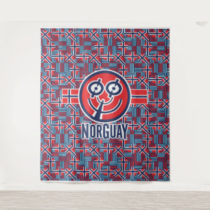 LOVE NORCOOL NORGUAY (NORWAY) ICON BY MASANSER TAPESTRY