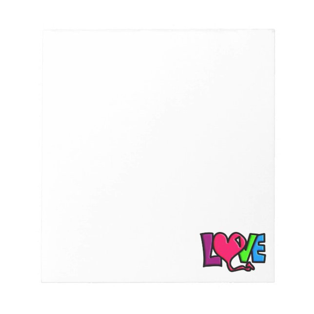 Love  notepad (Front)