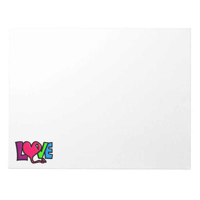 Love  notepad (Front)