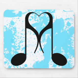 love notes : 8th note : mouse mat