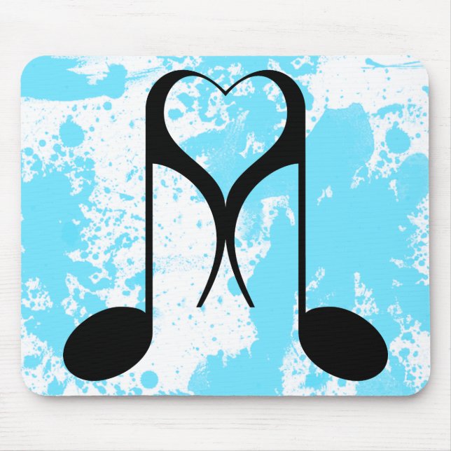 love notes : 8th note : mouse mat (Front)