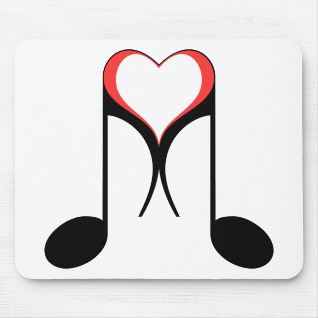 love notes : 8th note : mouse mat (Front)