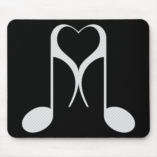 love notes : 8th note : mouse mat (Front)