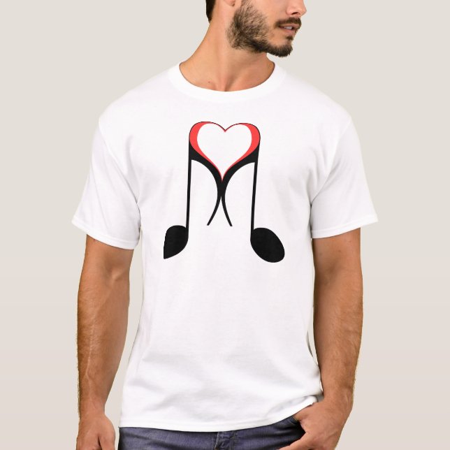 love notes : 8th note : T-Shirt (Front)
