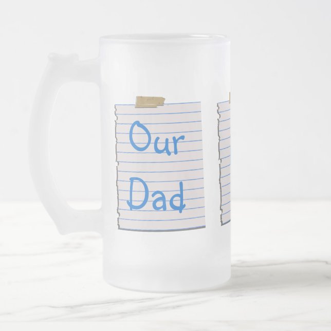 Love Notes For Daddy Mug (Left)
