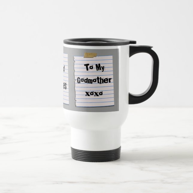 Love Notes For Godmother Mug (Right)