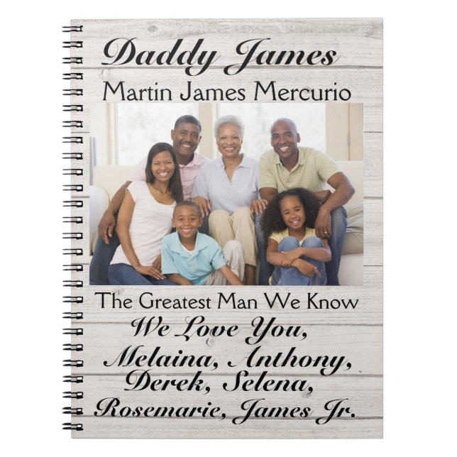 Love Notes For Mother's or Father's Day - srf Notebook (Front)