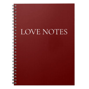 Love Notes Notebook