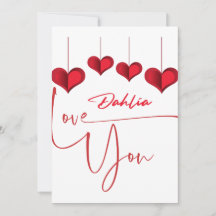 Love Notes: Personalised Valentine's Day