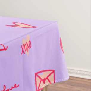 Love Notes & Sweet Treats Tablecloth