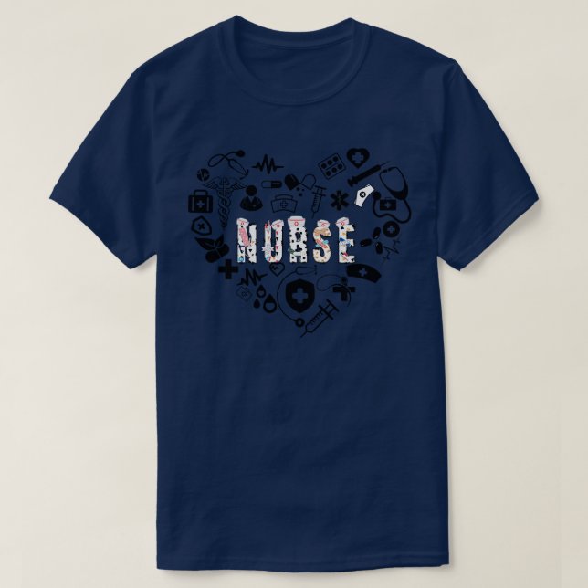 Love Nurse 2 T-Shirt (Design Front)