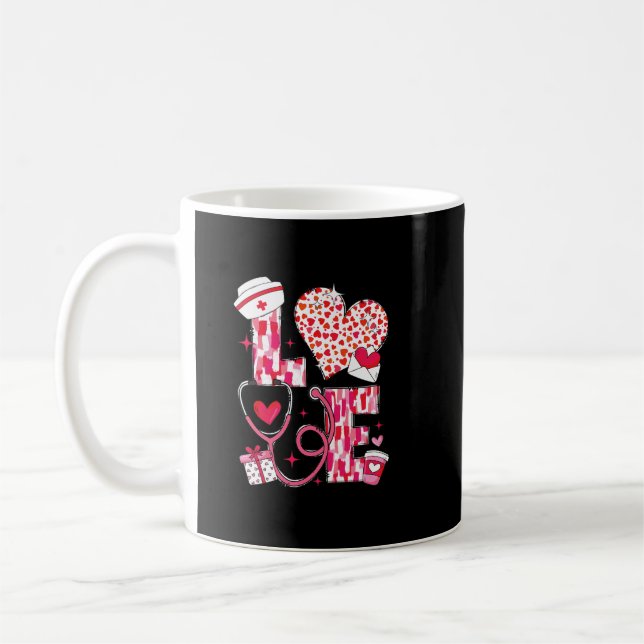 love nurse coffee mug (Left)