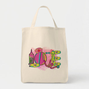 LOVE Nurse Tote Bag