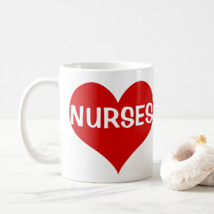 Love Nurses Coffee Mug