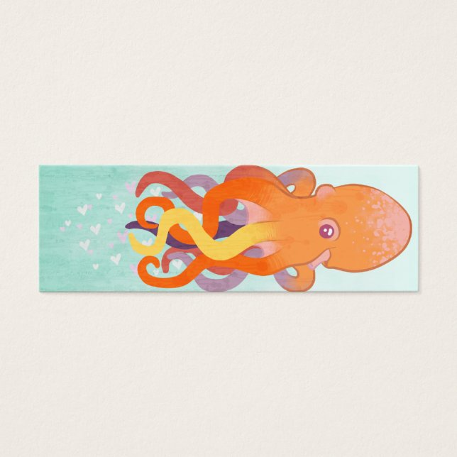 Love Octopus Bookmark (Front)