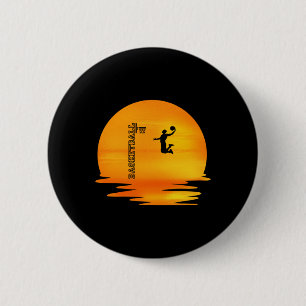 Love Of Basketball. Funny Gift For Gamer. 6 Cm Round Badge