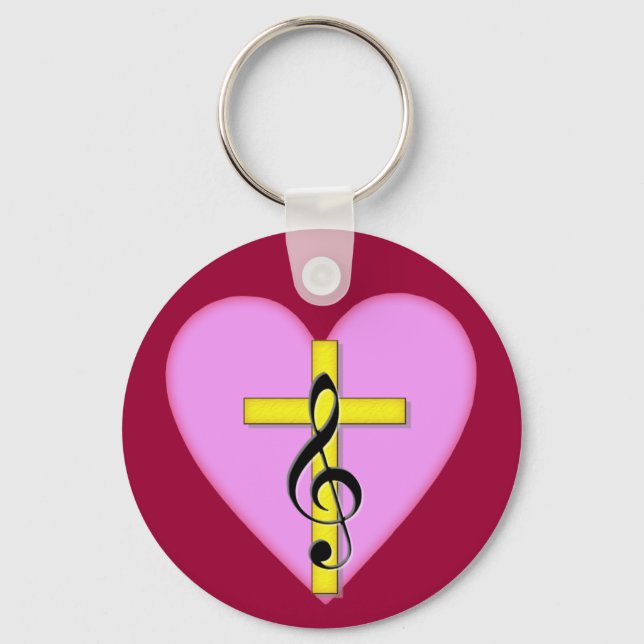 Love of Christian Music Key Ring (Front)