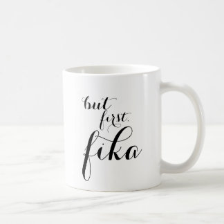 love of fika coffee mug