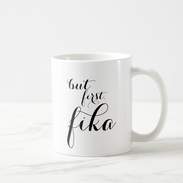 love of fika coffee mug (Right)