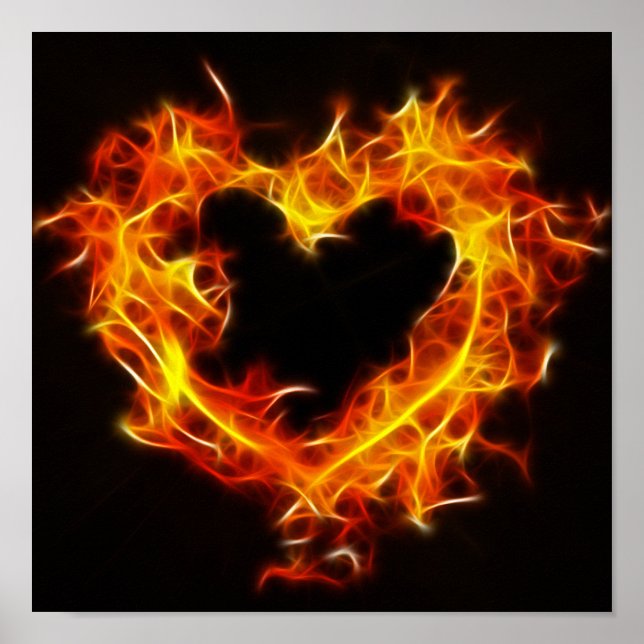 Love of Fire Poster (Front)