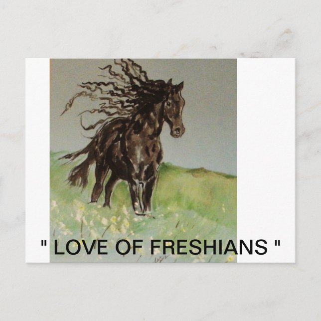 LOVE OF FRESHIANS POSTCARD (Front)