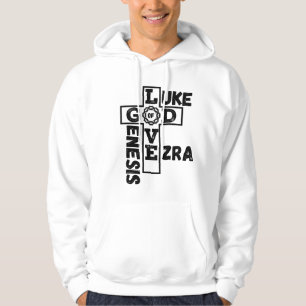 Love Of God Biblical Crossword Men's Hoodie