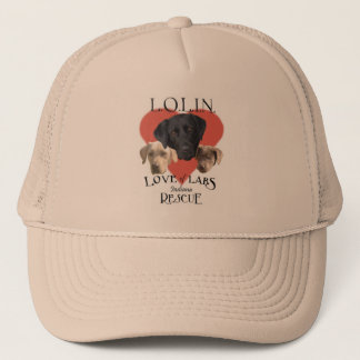 Love of Labs Khaki hat