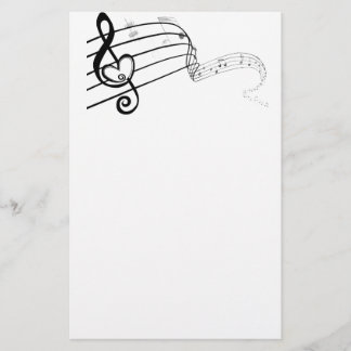 Love of Music Stationery