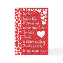 Love of my Life Valentine's Day Card
