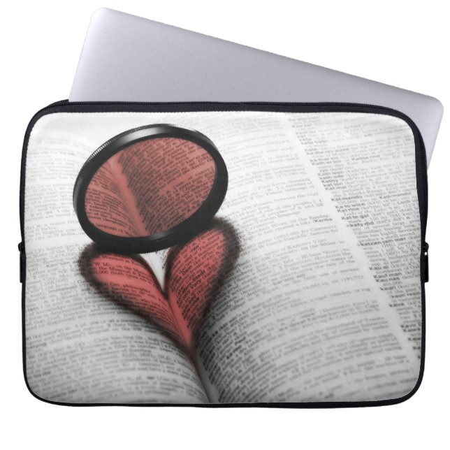 Love of Reading Laptop Sleeve (Front)