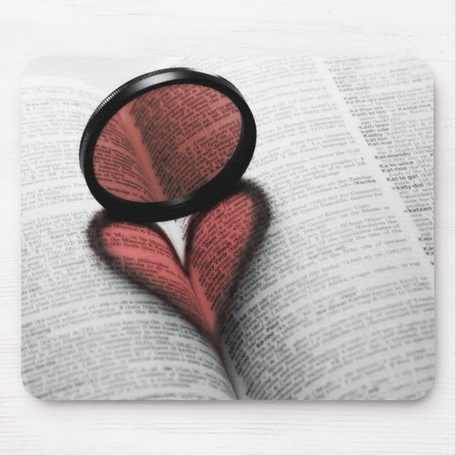 Love of Reading Mouse Mat (Front)