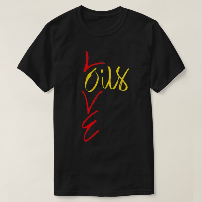 Love Oils Oil Aromatherapy T-Shirt (Design Front)