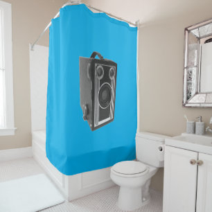 Love Old Antique Camera Shower Curtain