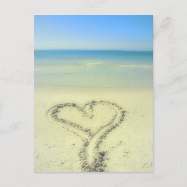 Love On the Beach Postcard (Front)