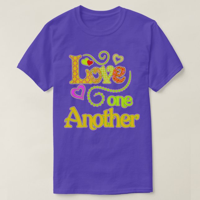 Love one another 1 T-Shirt (Design Front)