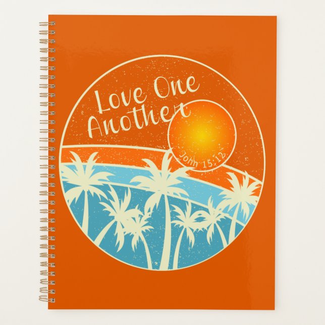Love One Another Christian Design Planner (Front)