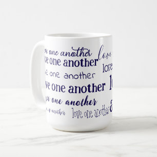 Love one another coffee mug