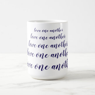 Love one another coffee mug