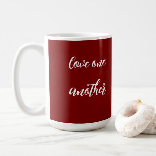 Love one another  coffee mug
