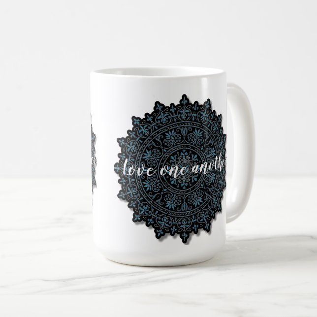 Love one another  coffee mug (Front Right)