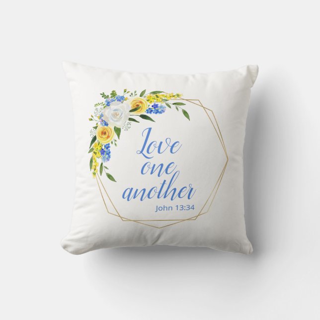 Love One Another  Cushion (Front)