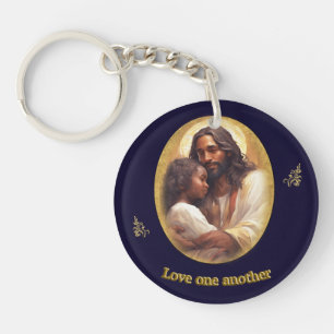Love one another key ring
